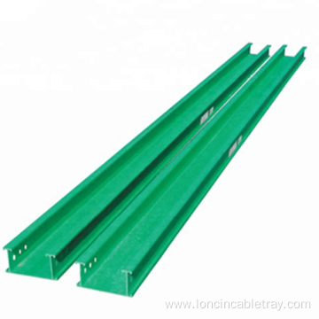 High strength fiberglass cable tray for tunnels